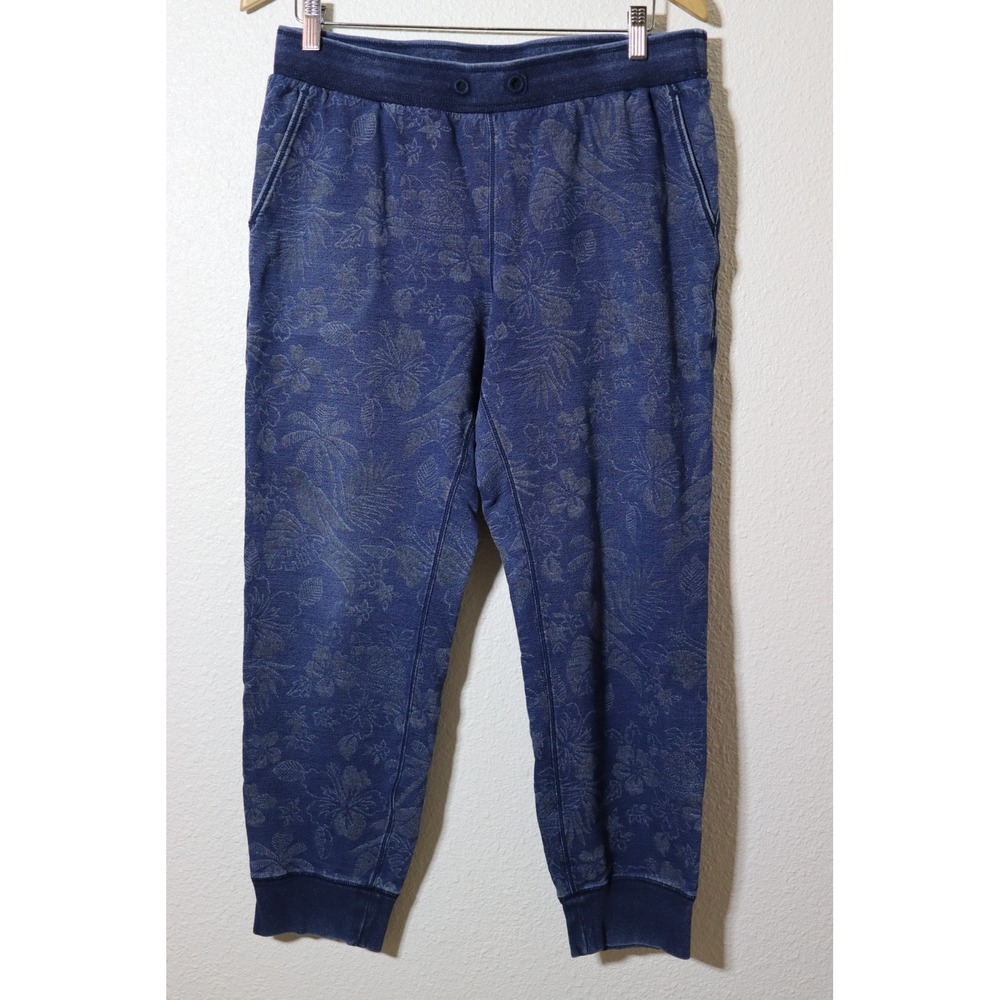 Tommy Bahama Jogger Medium Tropical Botanical Print Resort Coastal Chic